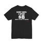 Back of a black t shirt with Secret Santa: I Spent $8 And I'd Do It Again printed in white
