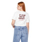 If I Flirt With You Cooperate tee | Funny Quote Back Print, Sarcastic Shirt