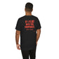 If I Flirt With You Cooperate tee | Funny Quote Back Print, Sarcastic Shirt