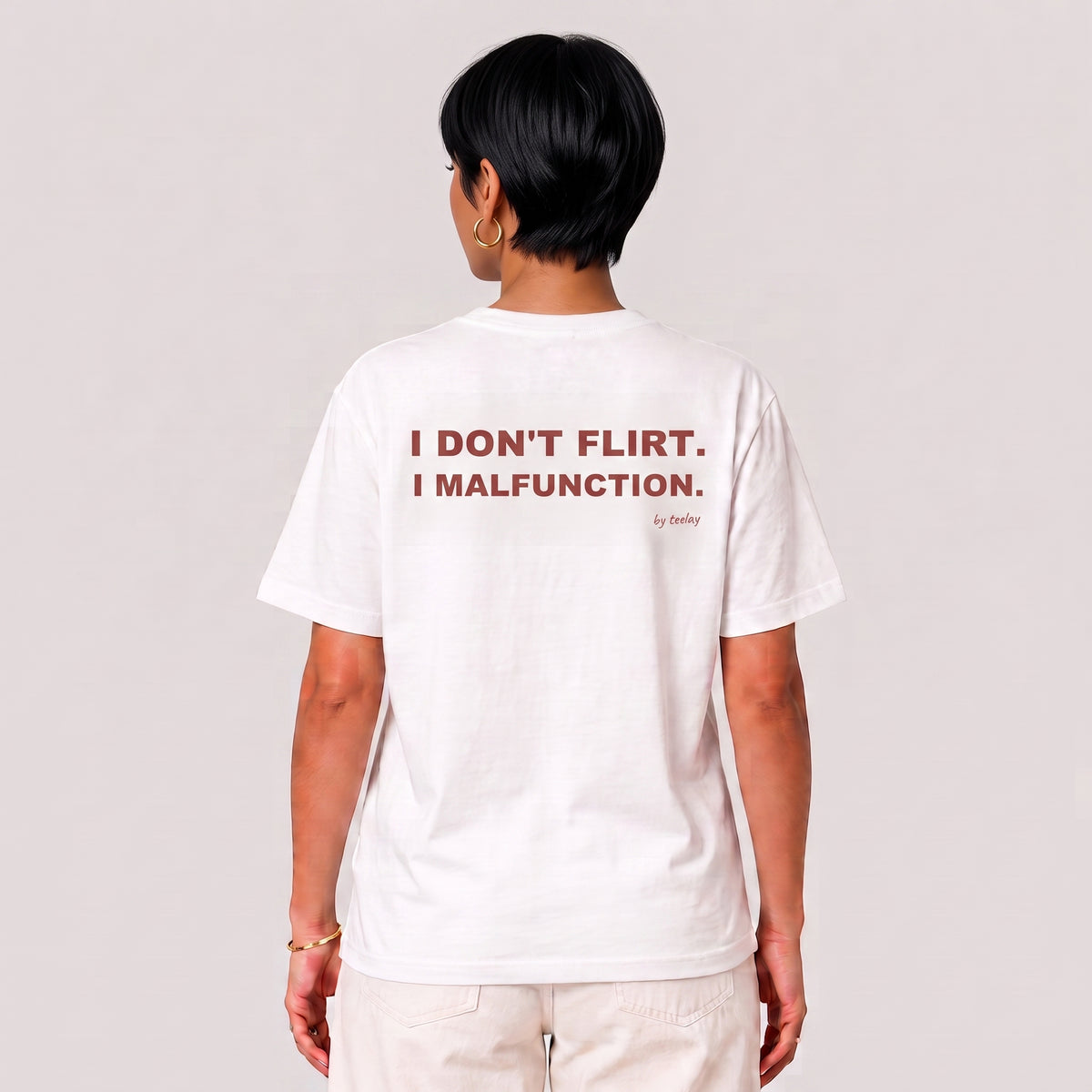I Don't Flirt, I Malfunction Tee