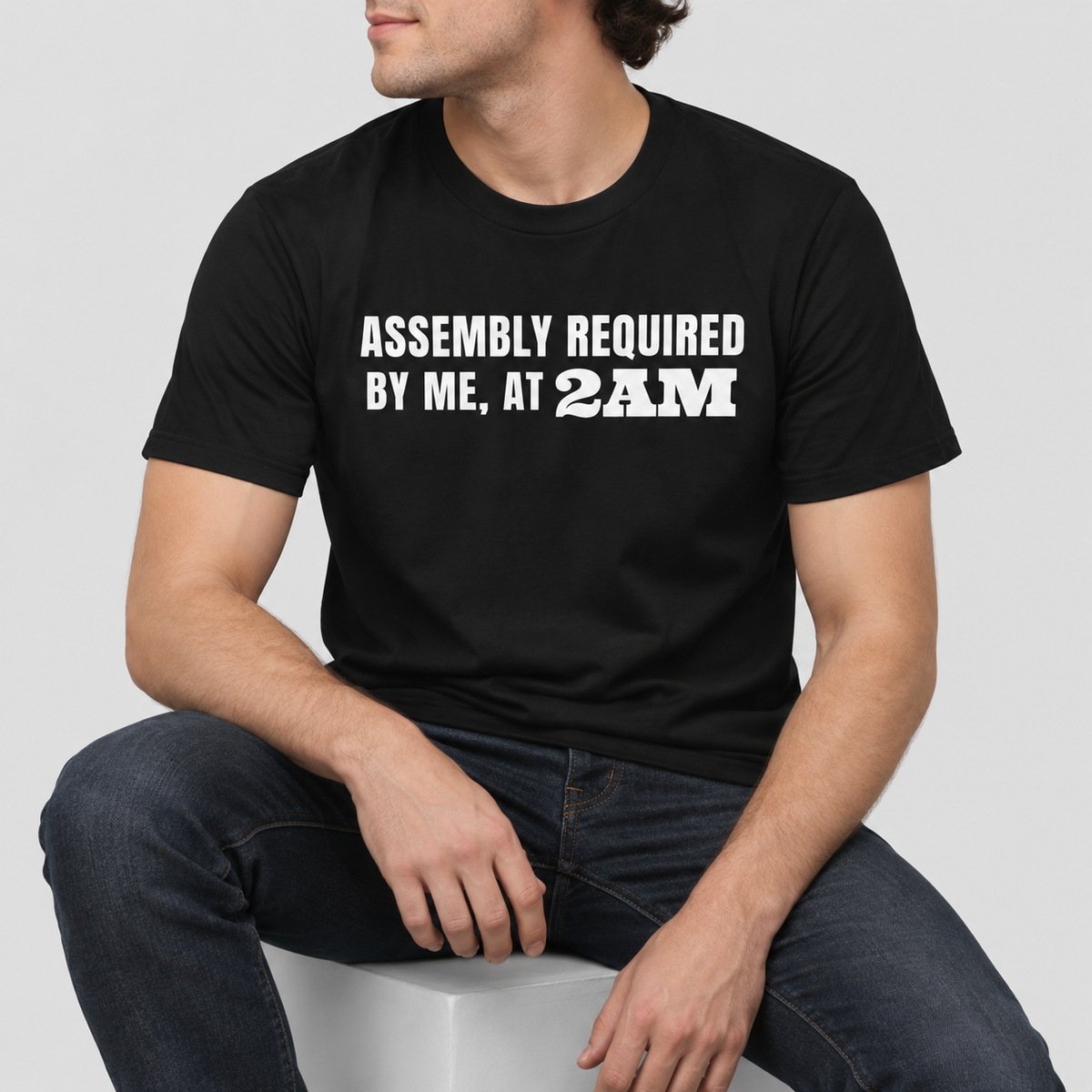 Assembly Required By Me, At 2AM Tee for Men