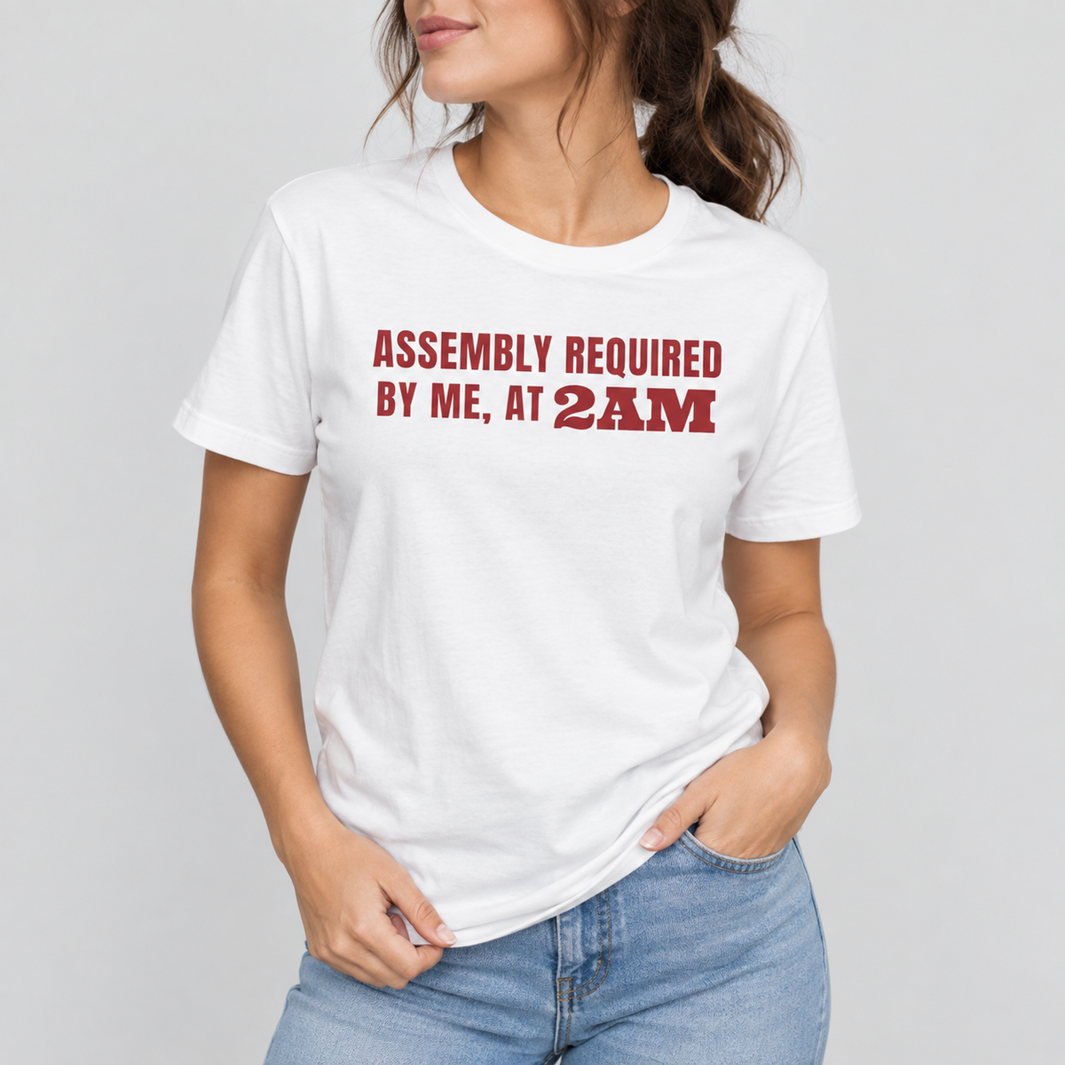 Assembly Required By Me, At 2AM Tee for Women