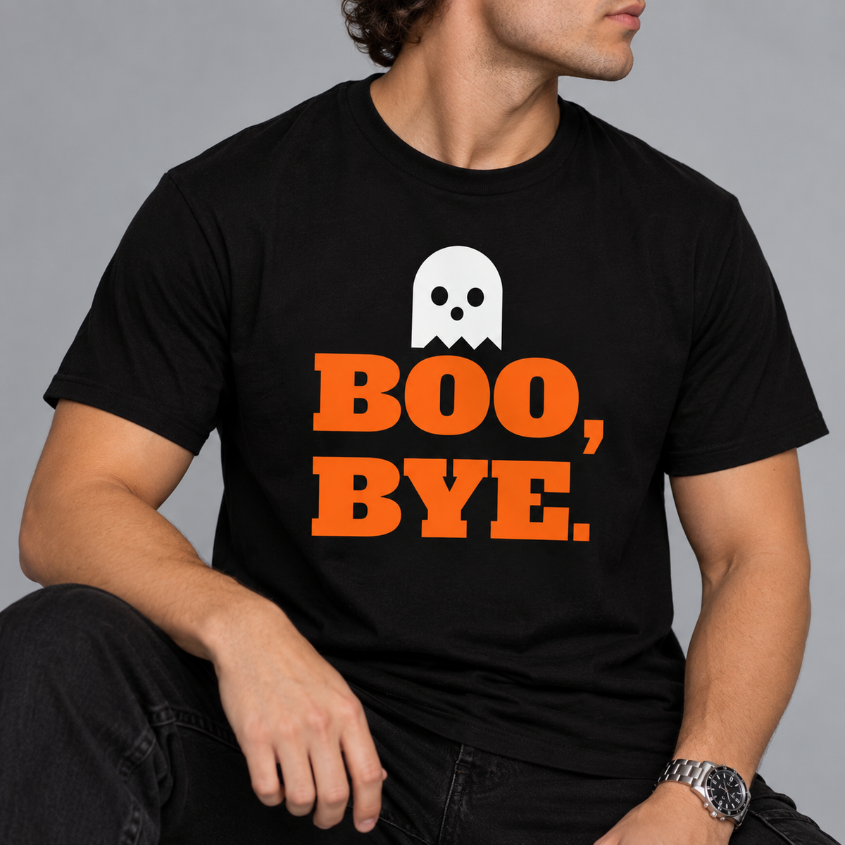 Boo, Bye. Tee for Men