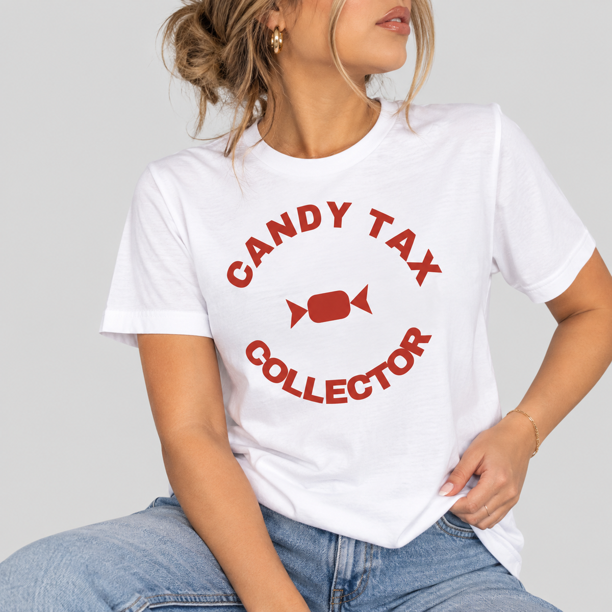 Candy Tax Collector Tee for Women