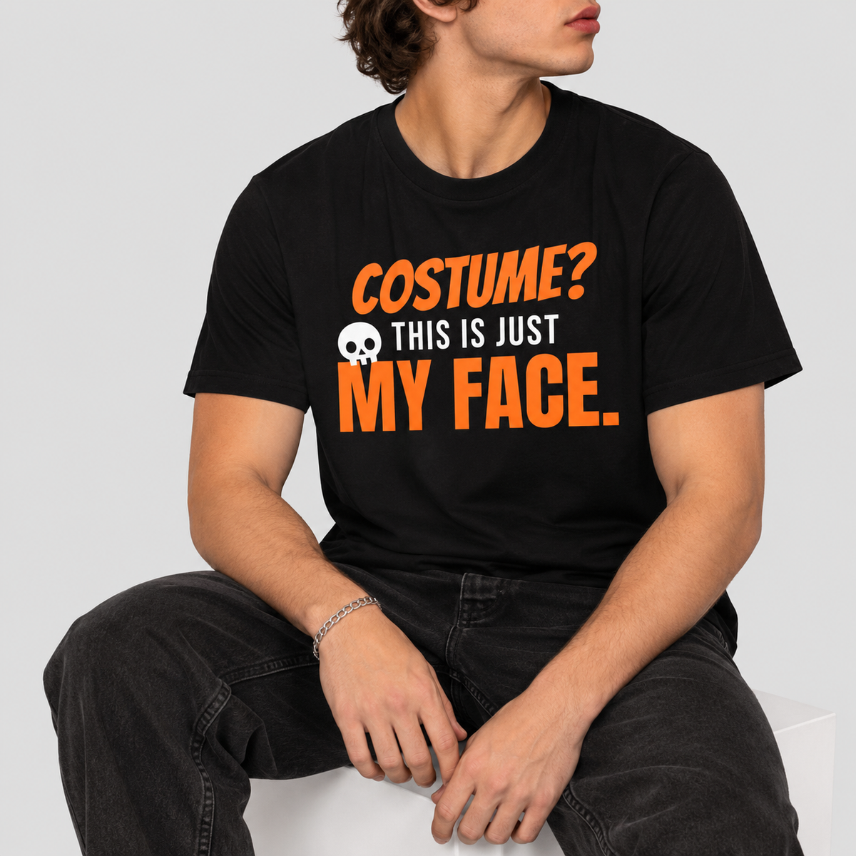 Costume? This Is Just My Face. Tee for Men