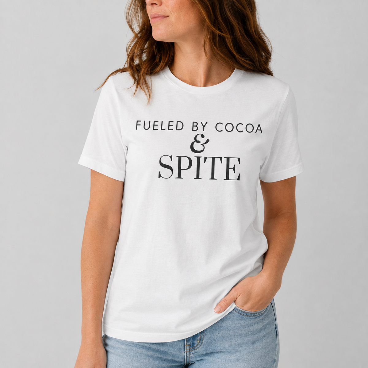 Fueled By Cocoa & Spite Tee for Women