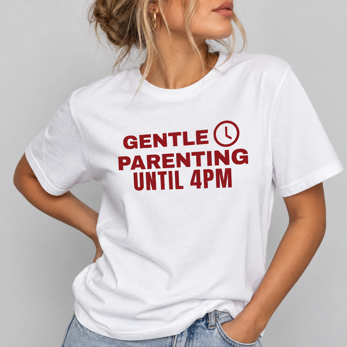 Gentle Parenting Until 4PM Tee for Women