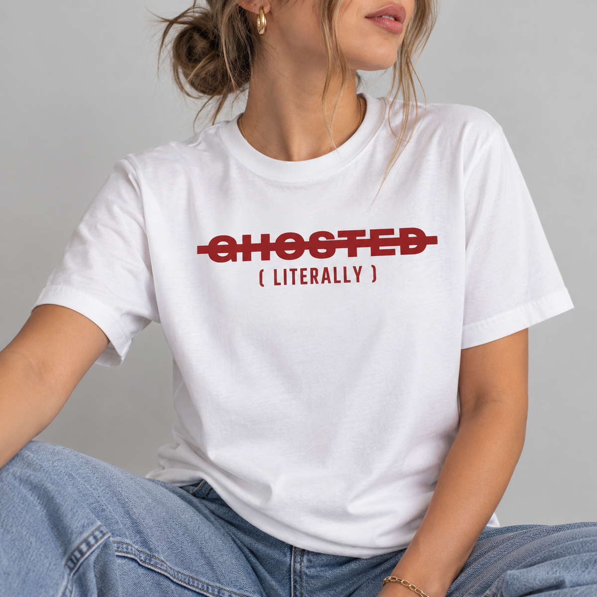 Ghosted (Literally) Tee for Women