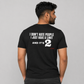 I Don't Hate People I Just Have A Limit And It's 2 Tee for Men