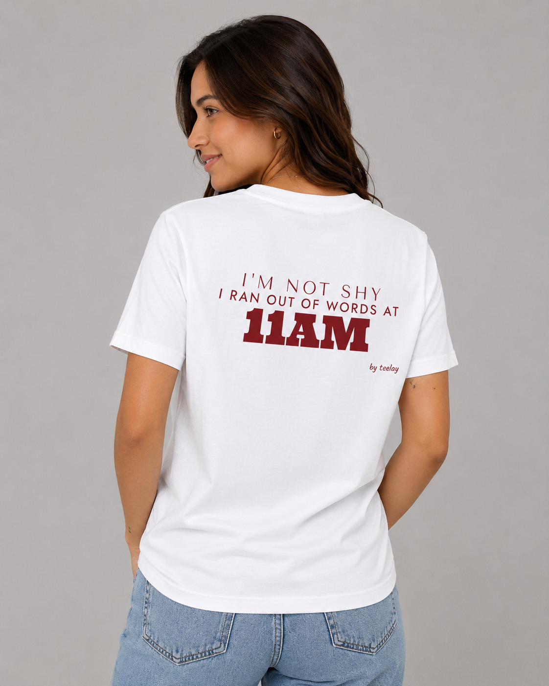 I'm Not Shy I Ran Out Of Words At 11AM Tee for Women