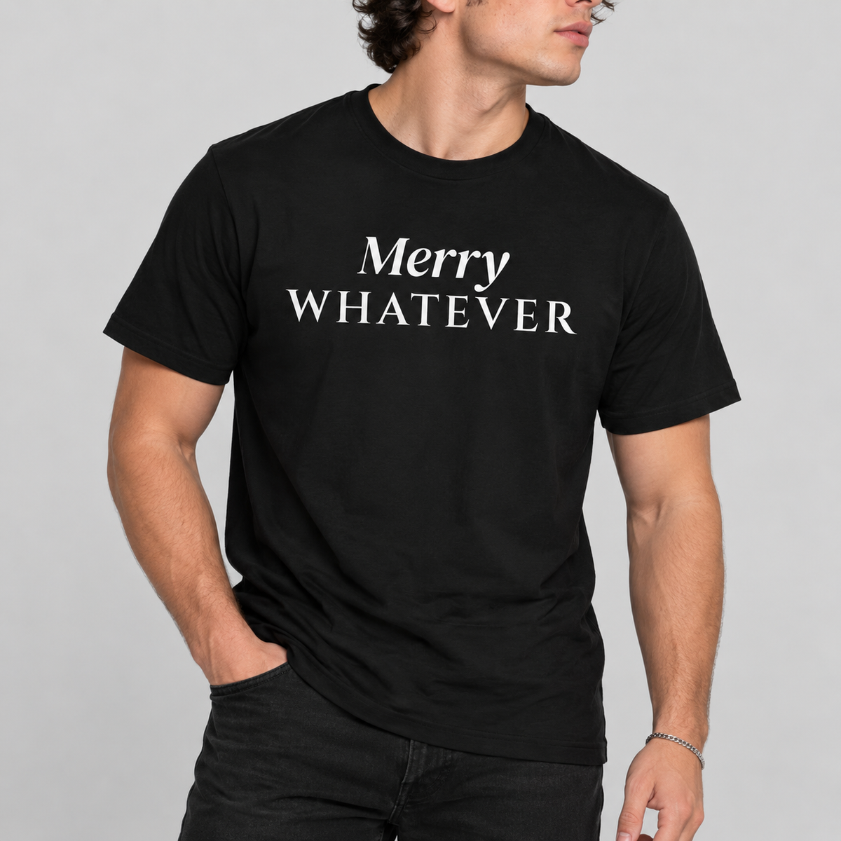 Merry Whatever Tee for Men