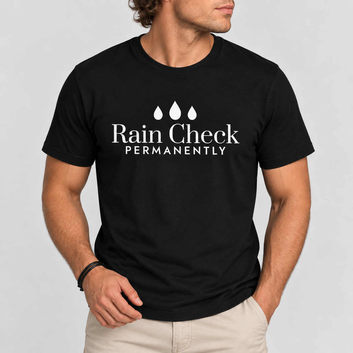 Rain Check, Permanently Tee for Men