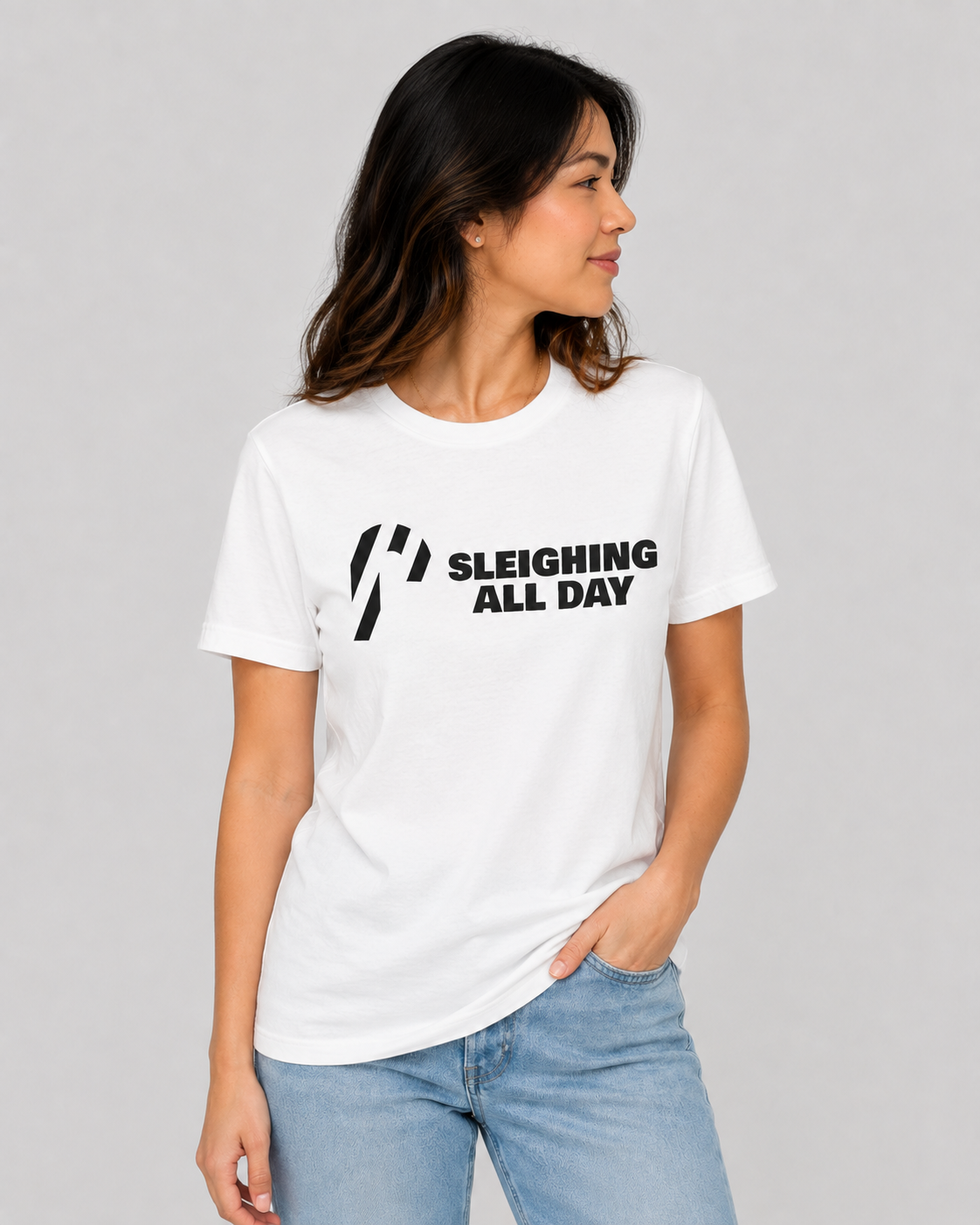 Sleighing All Day Tee for Women