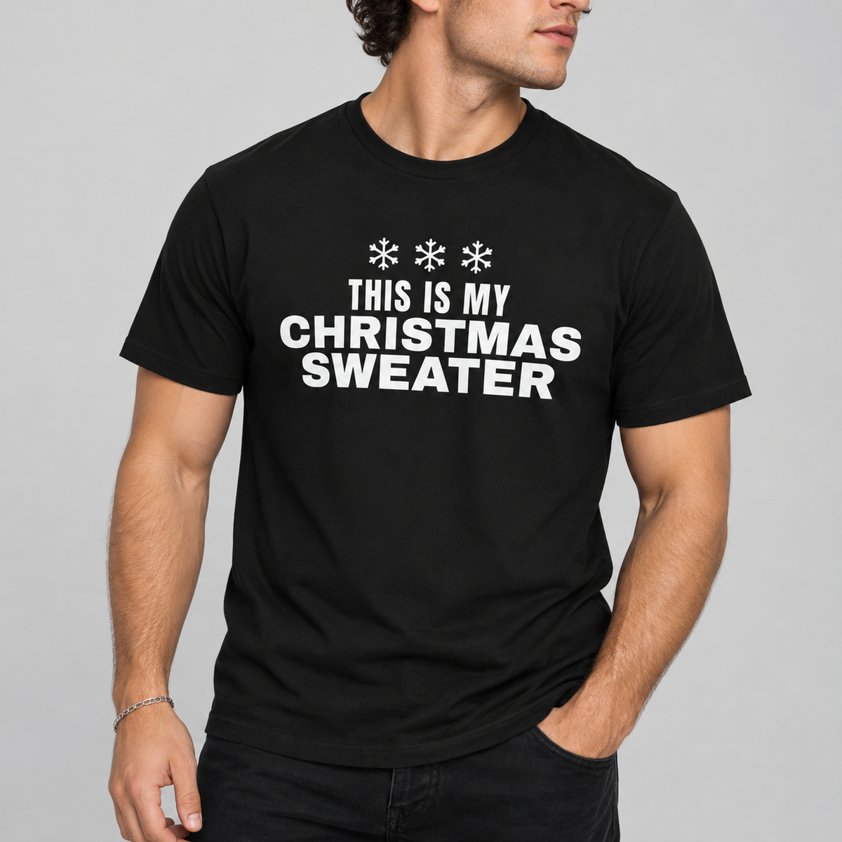 This Is My Christmas Sweater Tee for Men