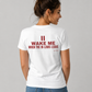 Wake Me When The In-Laws Leave Tee for Women
